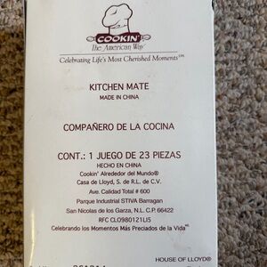 Vintage House of Lloyd Kitchen Mate 23-Piece Cookie Press set